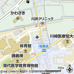 岡山県倉敷市二子141周辺の地図