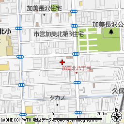 大阪府大阪市平野区加美北8丁目9周辺の地図