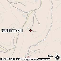 岡山県井原市芳井町宇戸川1414周辺の地図