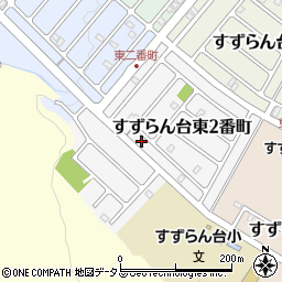 三重県名張市すずらん台東２番町142周辺の地図