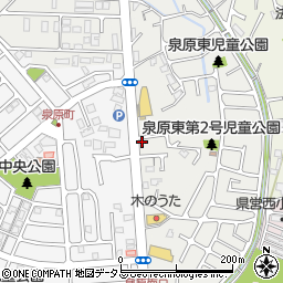 フローリスト　吉尾矢田店周辺の地図