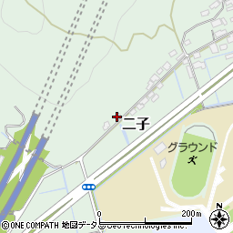 岡山県倉敷市二子653周辺の地図