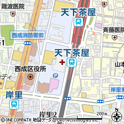 大衆寿司と肉汁餃子　魚餃屋　ギョギョヤ周辺の地図