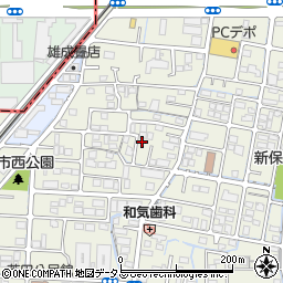 岡山県岡山市南区新保954-23周辺の地図