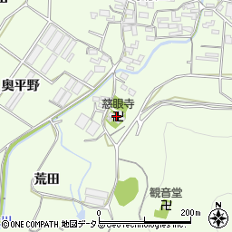 慈眼寺周辺の地図