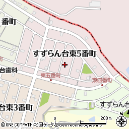 三重県名張市すずらん台東５番町108周辺の地図