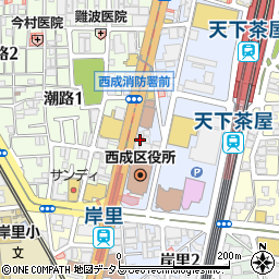田矢耳鼻咽喉科周辺の地図