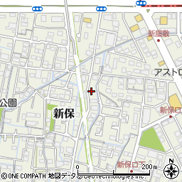 堀口生花店周辺の地図