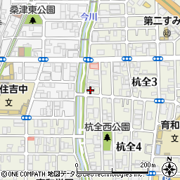 有限会社大阪唐木周辺の地図