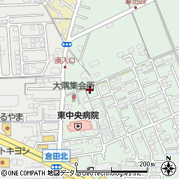 岡山県岡山市中区倉田667周辺の地図