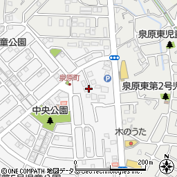 奈良県大和郡山市泉原町6361-7周辺の地図