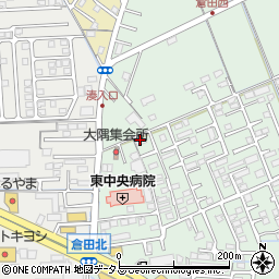 ピア倉田周辺の地図