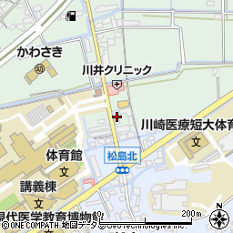 岡山県倉敷市二子138周辺の地図