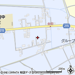 岡山県岡山市東区金田785-6周辺の地図