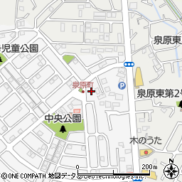 奈良県大和郡山市泉原町2周辺の地図