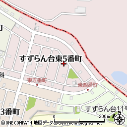 三重県名張市すずらん台東５番町132周辺の地図