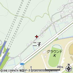 岡山県倉敷市二子650周辺の地図