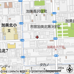 大阪障害者労働センター受苦人周辺の地図