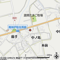 愛知県田原市南神戸町竪障子周辺の地図