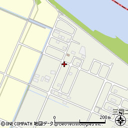 松阪漁協三雲採苗場周辺の地図