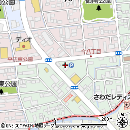 株式会社ダスキン　下中野支店周辺の地図