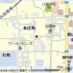 奈良県大和郡山市本庄町219周辺の地図