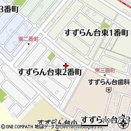 三重県名張市すずらん台東２番町82周辺の地図