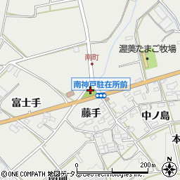 南町農村公園周辺の地図