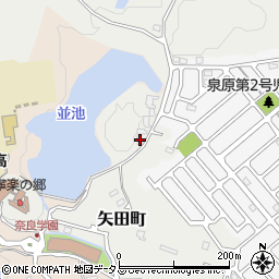 奈良県大和郡山市矢田町6063-1周辺の地図