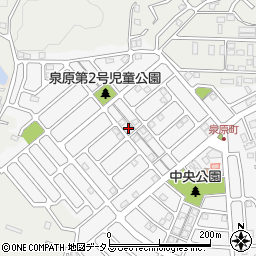 奈良県大和郡山市泉原町52-1周辺の地図