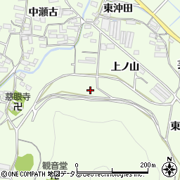 愛知県田原市石神町外山周辺の地図