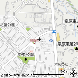 奈良県大和郡山市泉原町6361-2周辺の地図