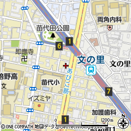 カギの救急車昭和町店・阿倍野区受付周辺の地図
