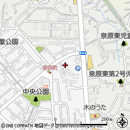 奈良県大和郡山市泉原町6361-1周辺の地図