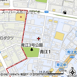 朝日生命保険相互会社　新岡山営業所周辺の地図