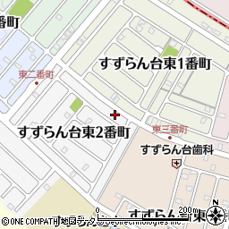 三重県名張市すずらん台東２番町56周辺の地図