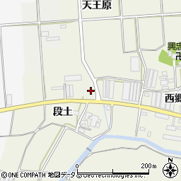 皿井勝喜温室周辺の地図