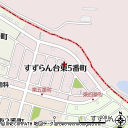 三重県名張市すずらん台東５番町116周辺の地図