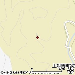 長崎県対馬市上対馬町玖須周辺の地図