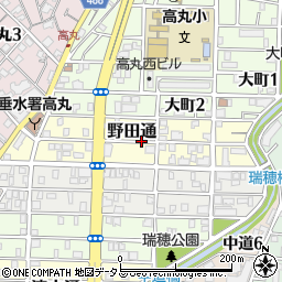 兵庫県神戸市垂水区野田通周辺の地図