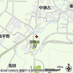 愛知県田原市石神町西上ノ山周辺の地図