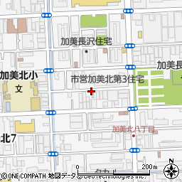 大阪府大阪市平野区加美北8丁目1周辺の地図