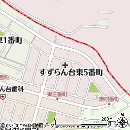 三重県名張市すずらん台東５番町92周辺の地図