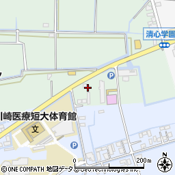 岡山県倉敷市二子26周辺の地図