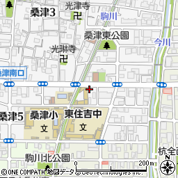奥田製作所周辺の地図