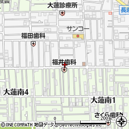 ストリートハウス周辺の地図