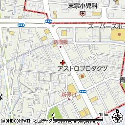 岡山県岡山市南区新保1192-5周辺の地図