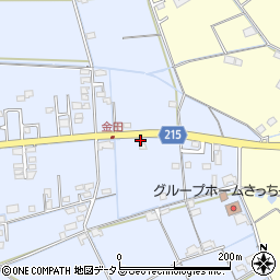 岡山県岡山市東区金田803周辺の地図