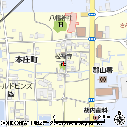 松福寺周辺の地図