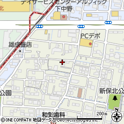 岡山県岡山市南区新保948-4周辺の地図